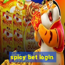 spicy bet login